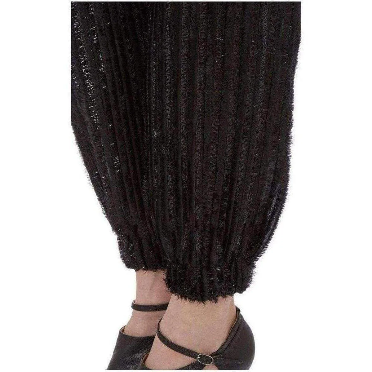 Zero   Maria Cornejo Eka Metallic Fringe Pants